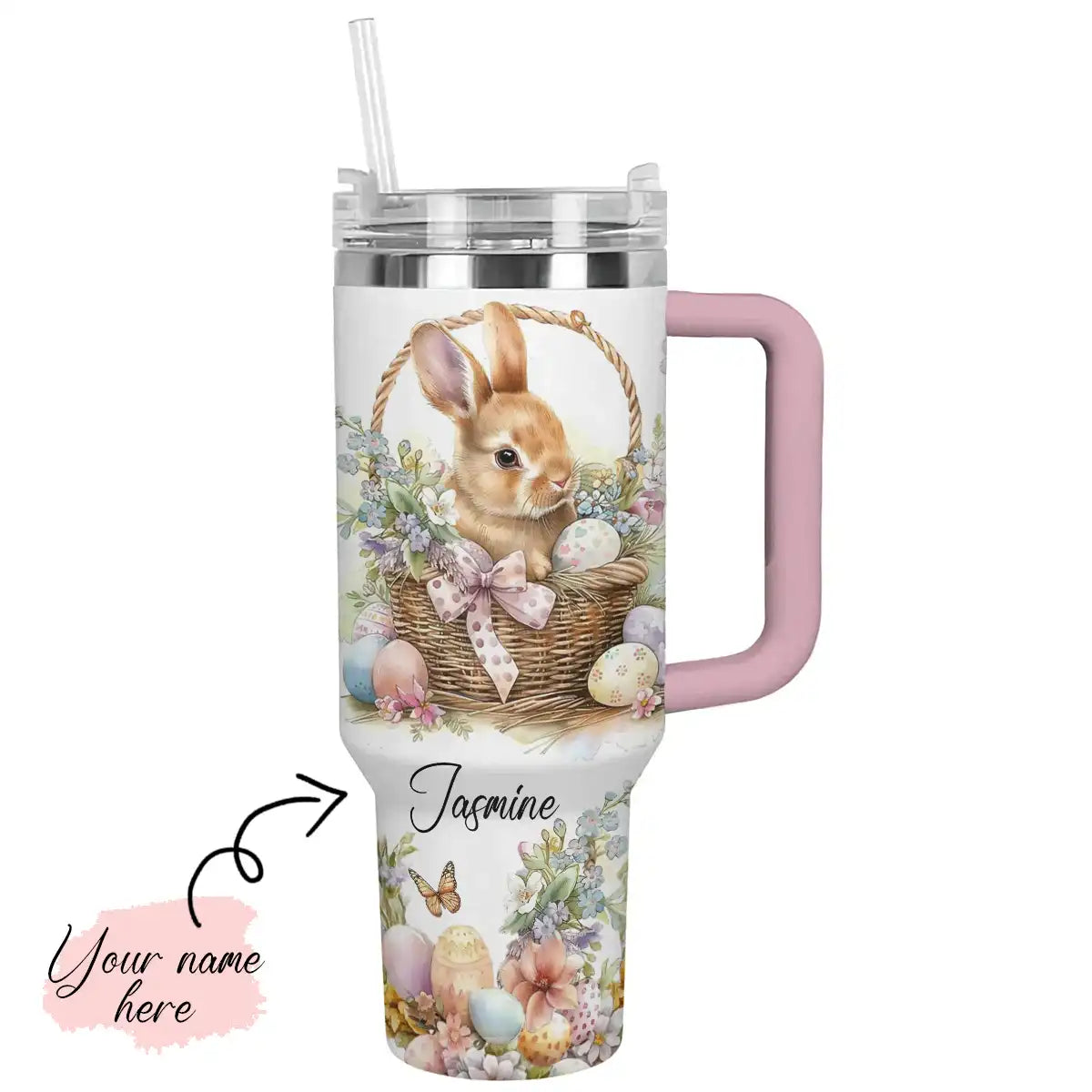 Shineful Tumbler Bunny with Eggs