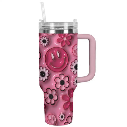 Shineful Tumbler Puffy Pinky