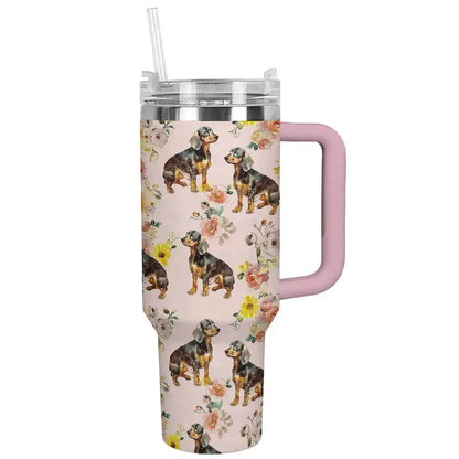 Shineful Tumbler Dachshund Vintage