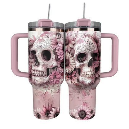 Shineful Tumbler Blossom Skull