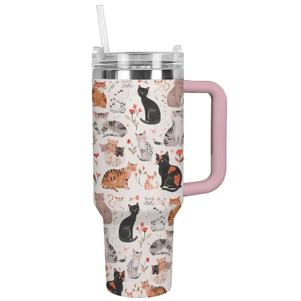 Shineful Tumbler Spring Cats