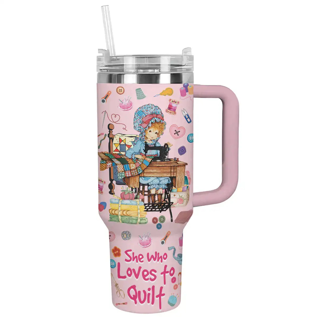 Shineful Tumbler Love To Quilt