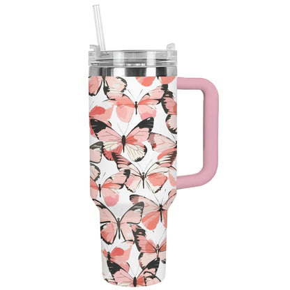 Shineful Tumbler Butterfly Coral Flutter