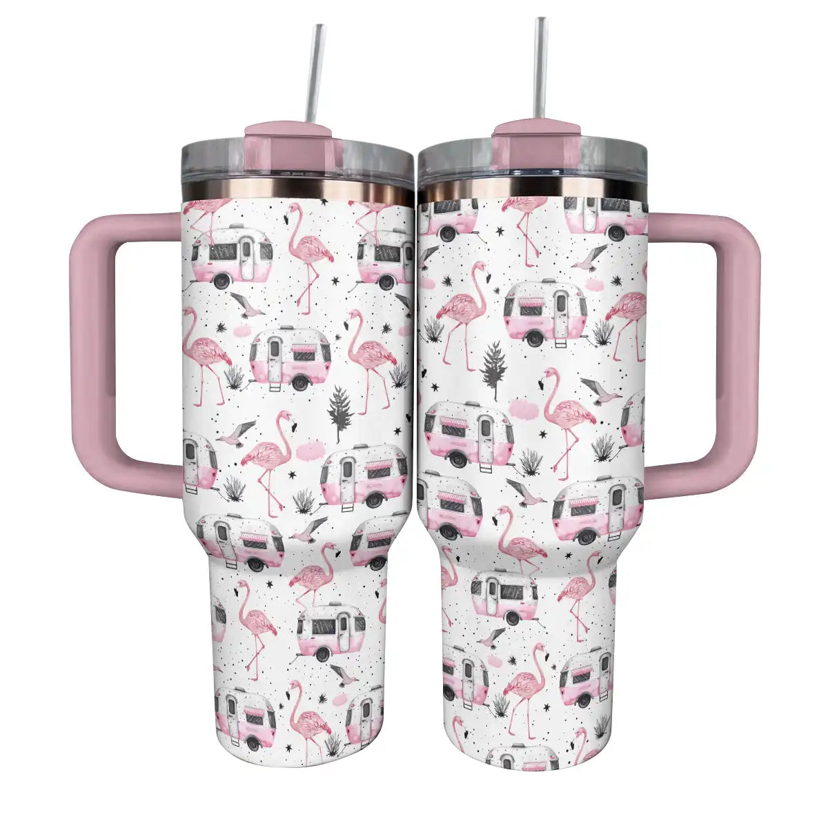 Shineful Tumbler Flamingo Trip