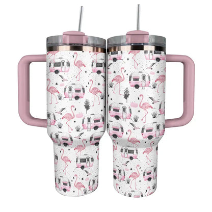 Shineful Tumbler Flamingo Trip