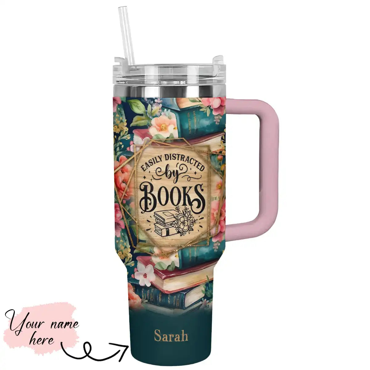 Shineful Tumbler Lesen Personalisiert ShinefulTumbler Leicht abgelenkt