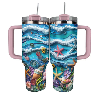 Shineful Tumbler Seaside Whimsy