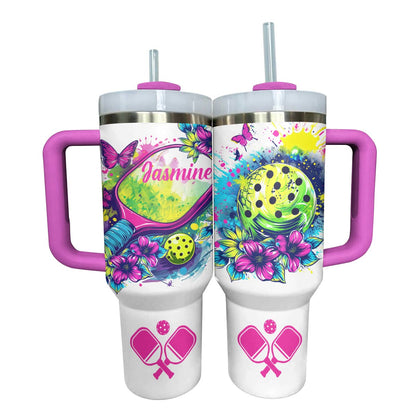 Shineful Personalized Tumbler Pickleball Lovely