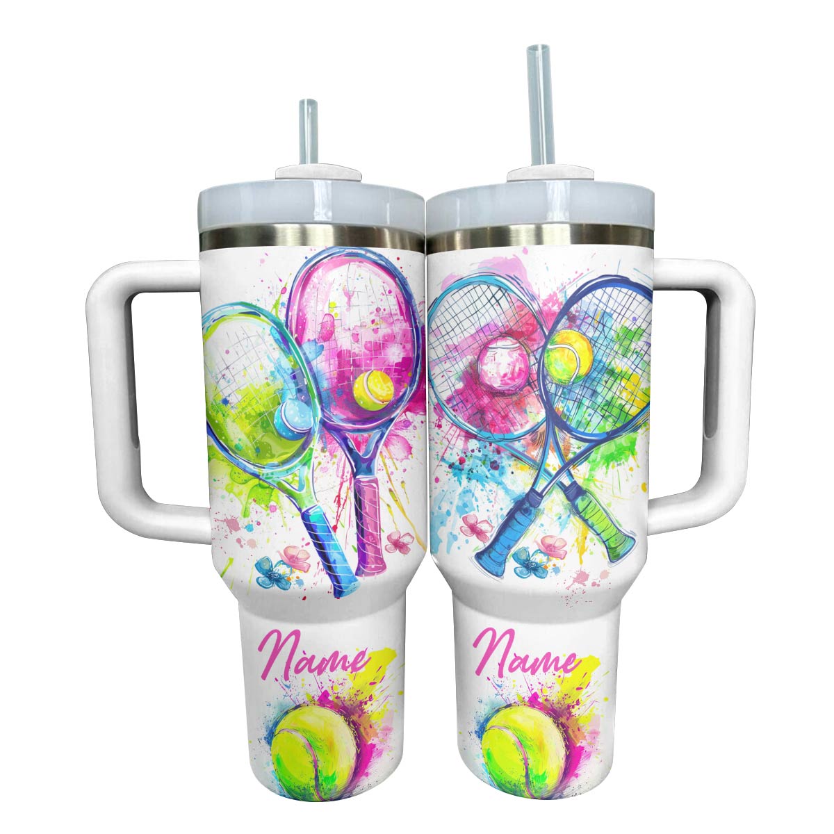 Shineful Personalized Tumbler Just A Girl Who Loves Tennis