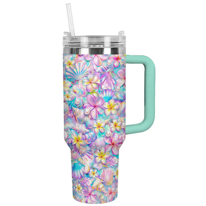 Glänzender Becher Oceanic Blossom