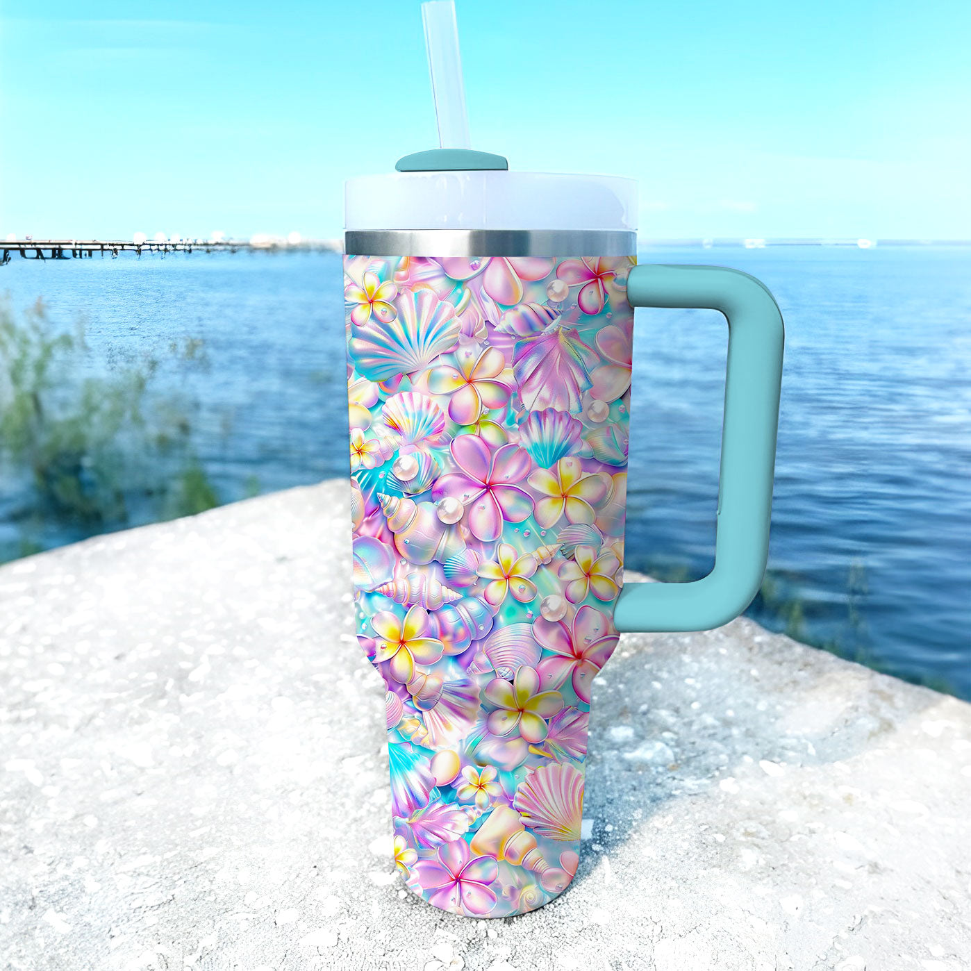 Shineful Tumbler Oceanic Blossom