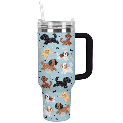 Shineful Tumbler Funny Poodle