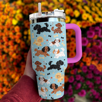 Shineful Tumbler Funny Poodle