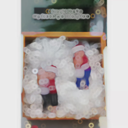 Shineful Decoration Ornament Grandma & Grandkid Hugging Christmas Gift For Granddaughter Grandson Personalized Acrylic Ornament