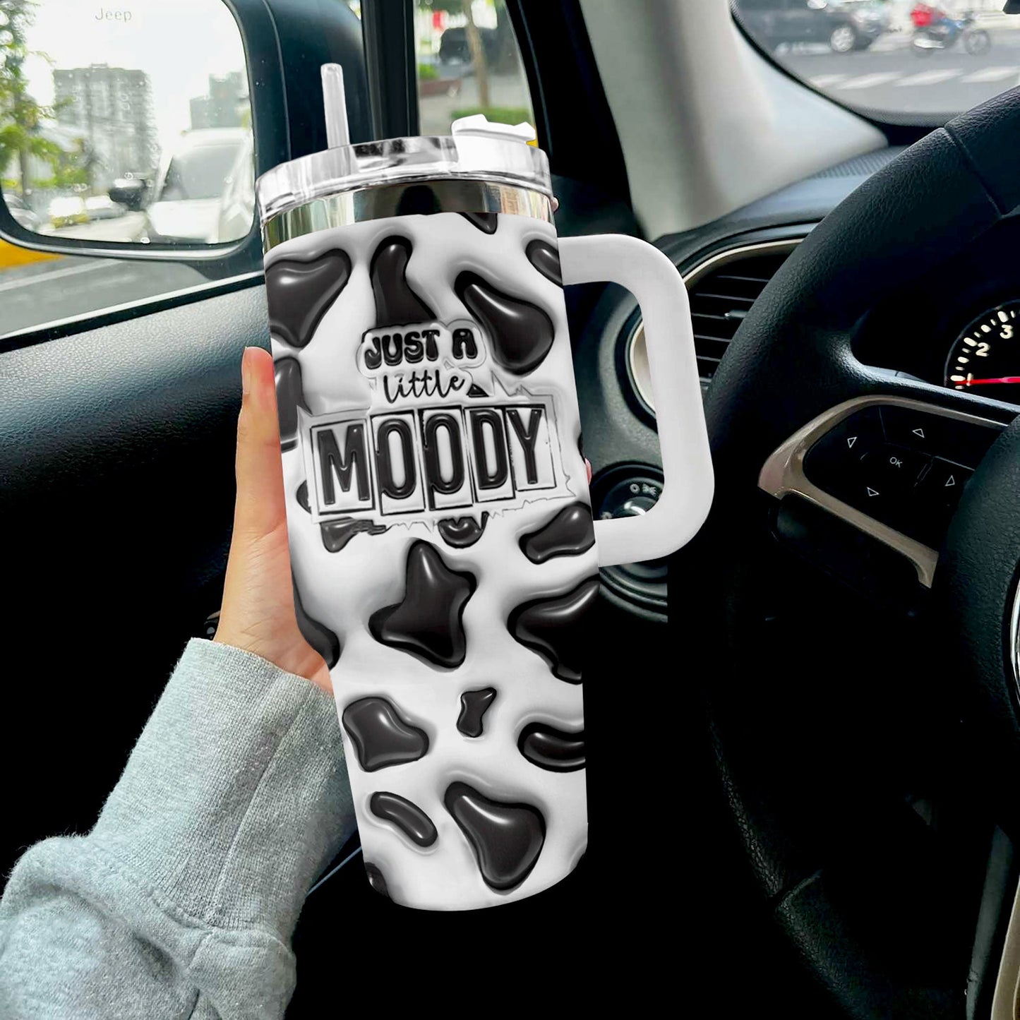 Shineful Glossy Tumbler Puffy Moody Moo Fun