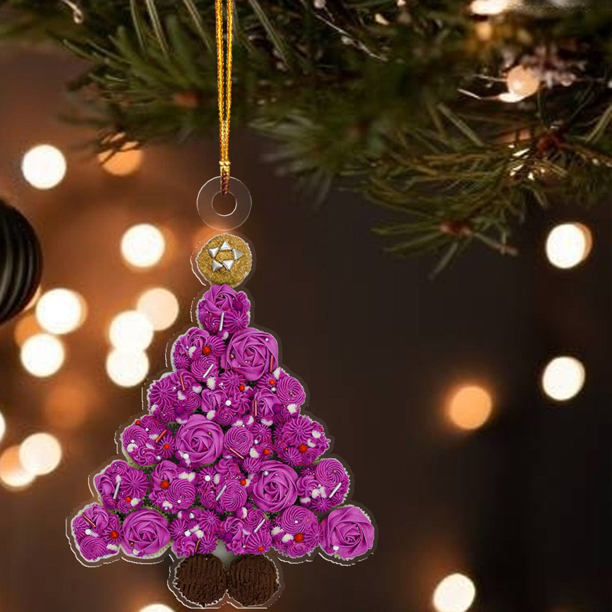 Tree Cupcake Shineful® Decoration Ornament Colorful Ta23
