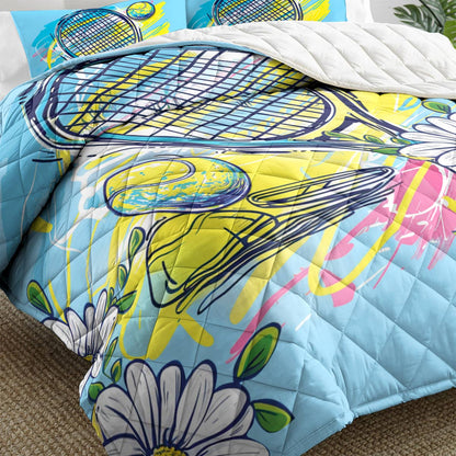 Shineful Charming Tennis - All Season Quilt 3-Piece Set