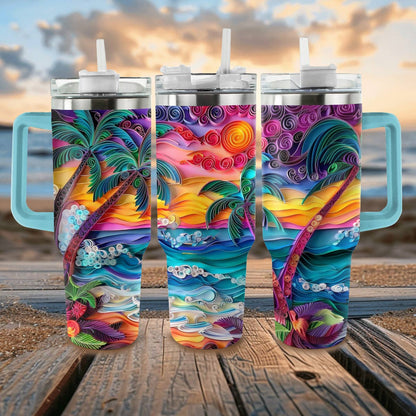 Shineful Tumbler Tropical Quill