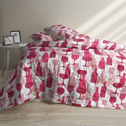 Shineful Wine In My Heart - All Season Quilt 3-Piece Set