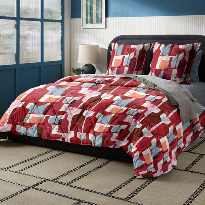 Shineful Gorgeous Wine - All Season Quilt 3-Piece Set