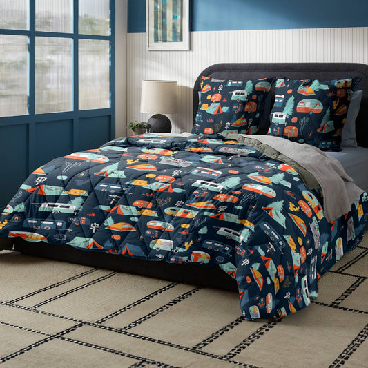 Shineful Happer Camper - All Season Quilt 3-Piece Set