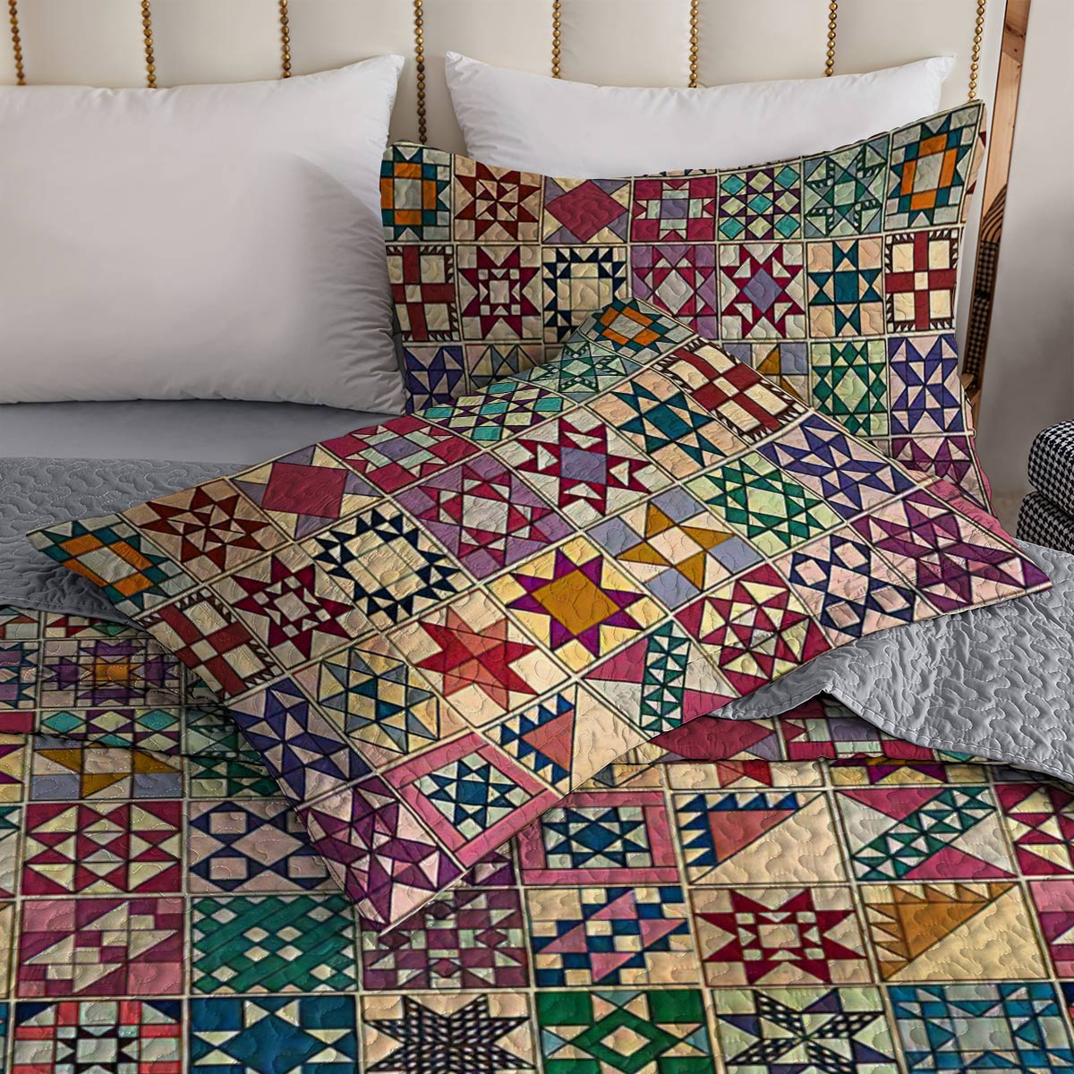 Shineful All Season Quilt 3-teiliges Set Quilten ist meine Therapie