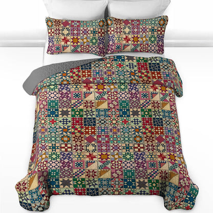 Shineful All Season Quilt 3-teiliges Set Quilten ist meine Therapie