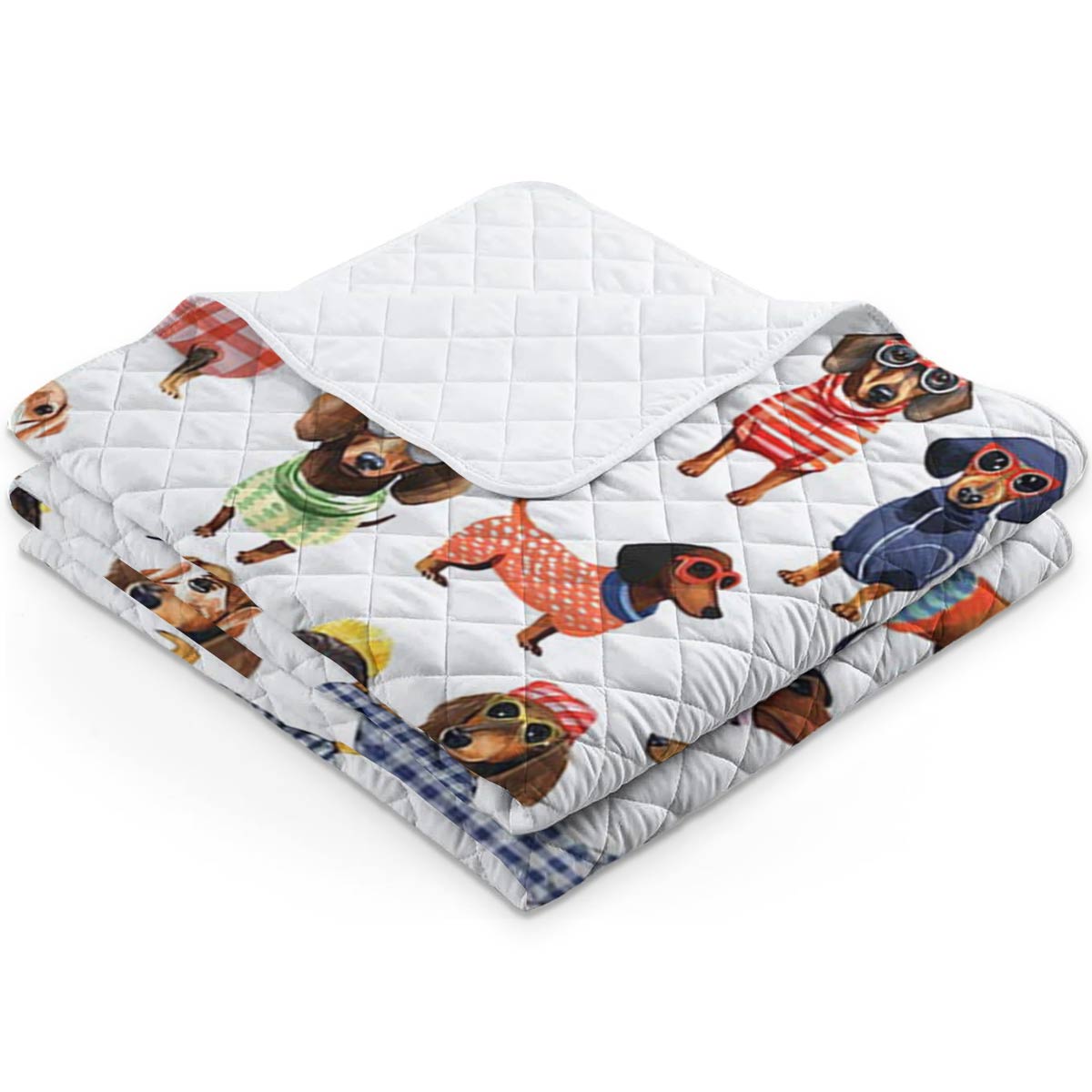 Shineful Quilt 3-Piece Set Dachshund Fashion