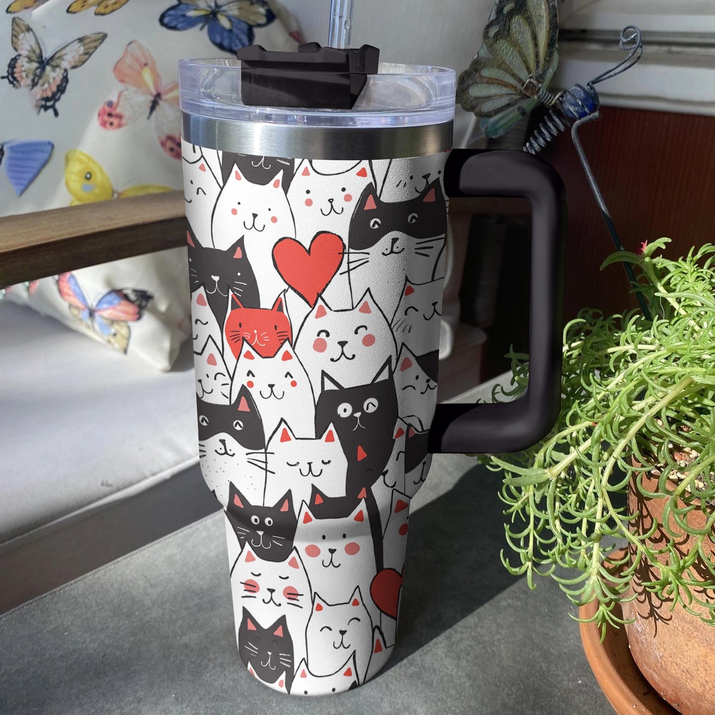 Shineful Tumbler Purr-fect Love Cat