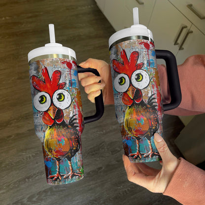 Poulet mignon et gloussant Shineful Tumbler