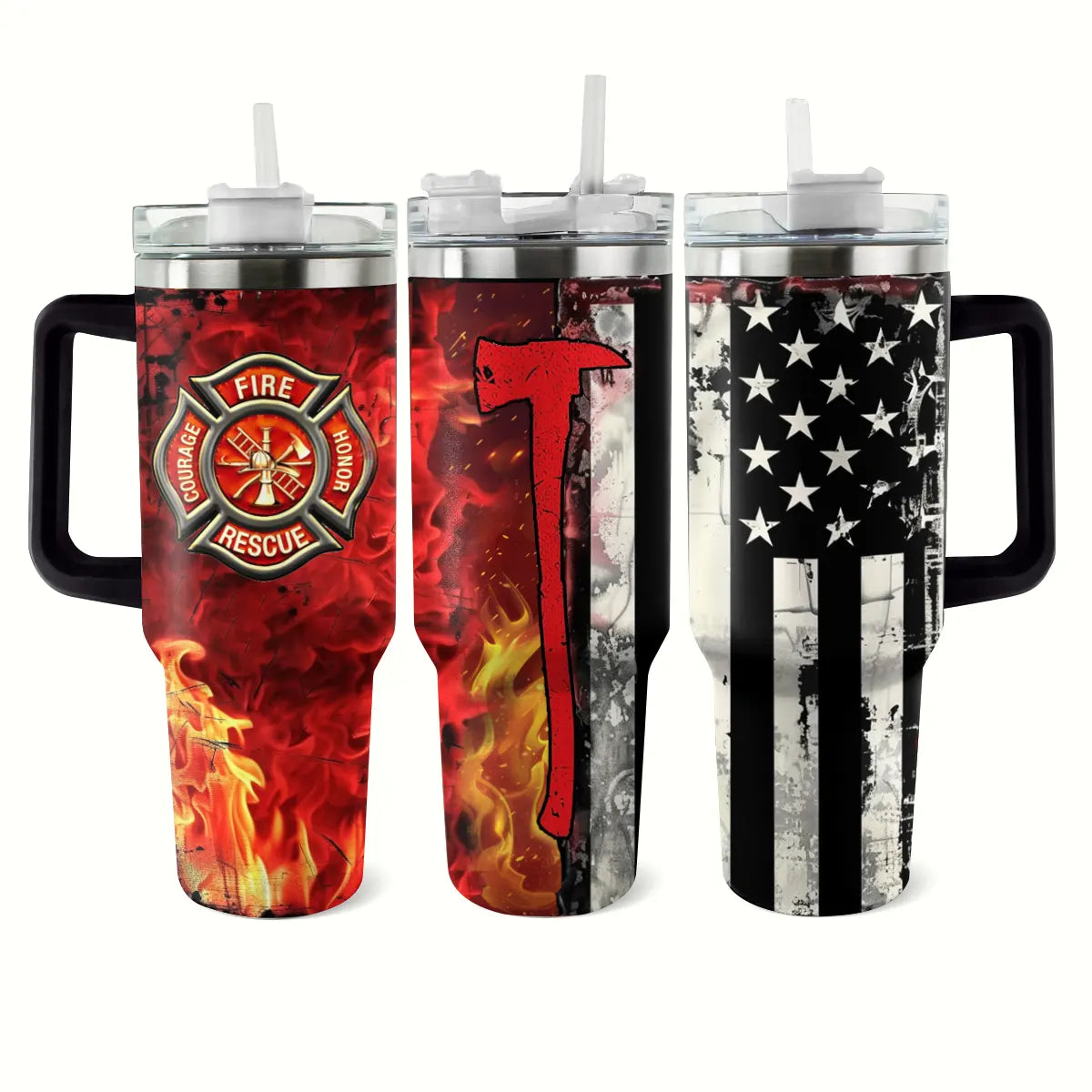 Shineful Glossy Tumbler Firefighter: Blaze of Honor Edition