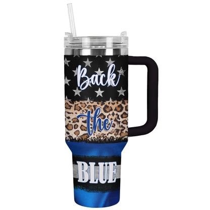 Shineful Glossy Tumbler Police Wife Pride