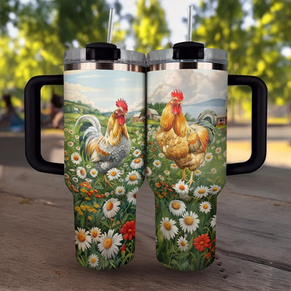 Shineful Tumbler Country Rooster Delight