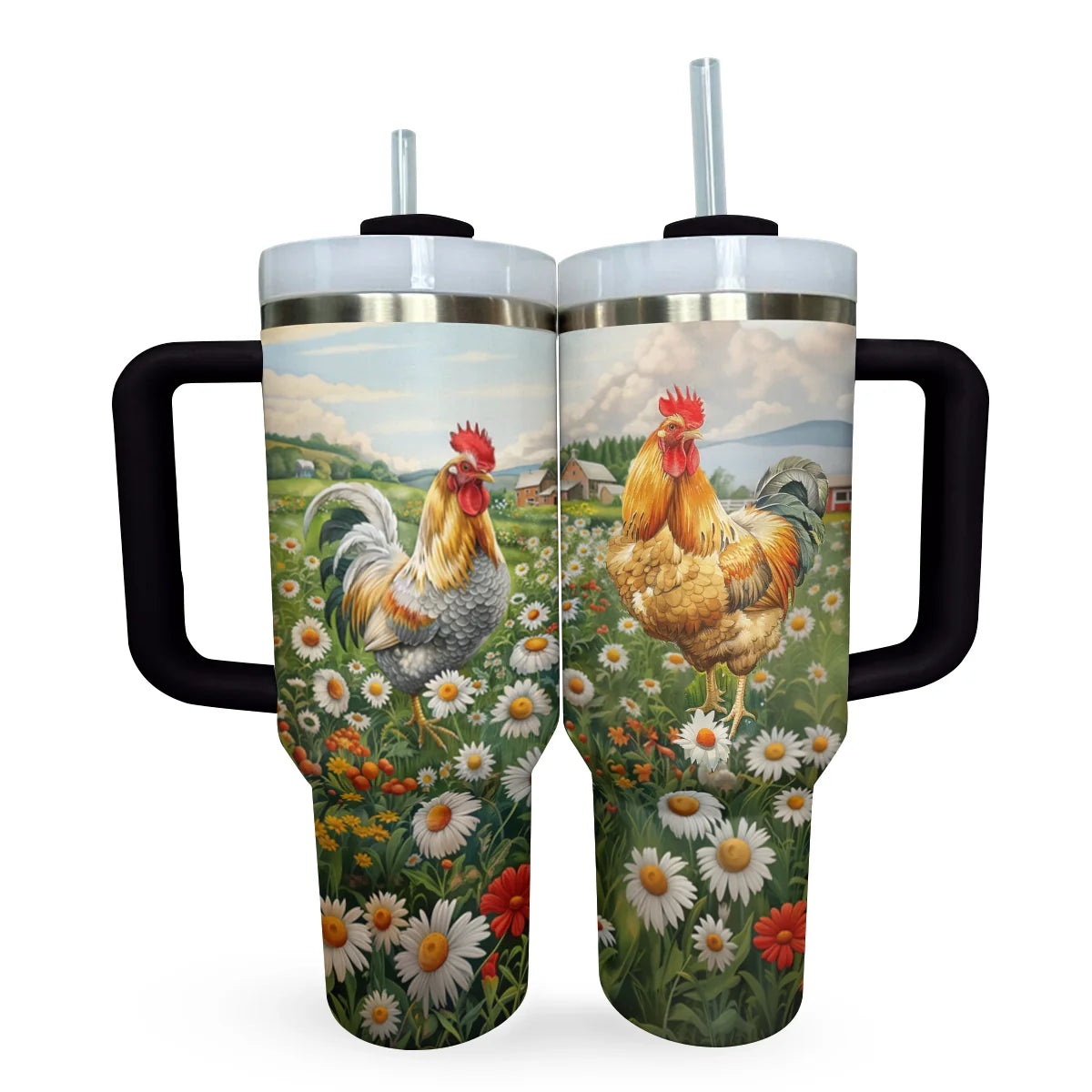 Shineful Tumbler Country Rooster Delight