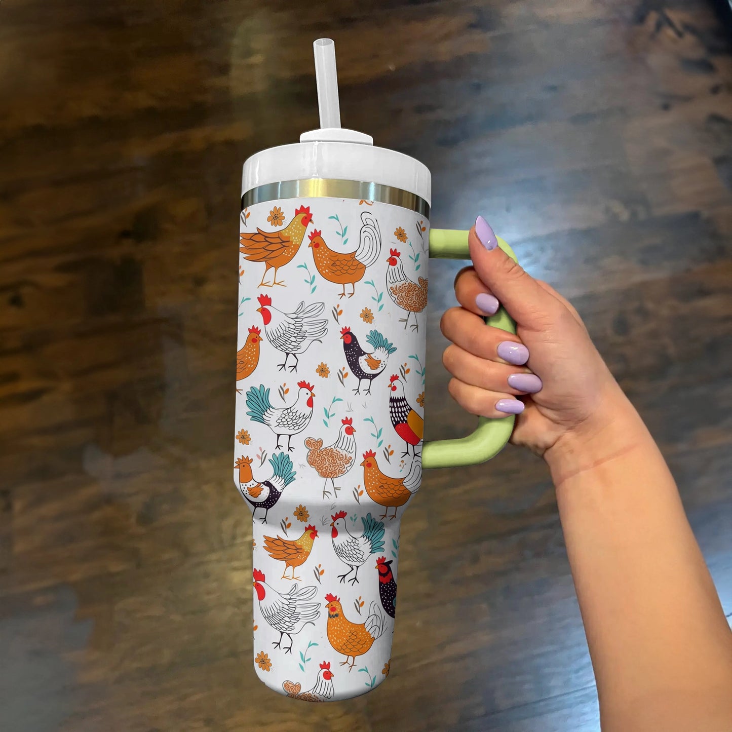 Shineful Tumbler "Chick-a-Doodle"