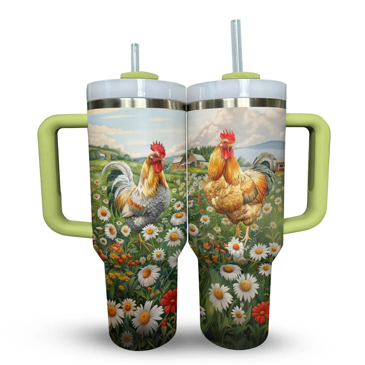 Shineful Tumbler Country Rooster Delight