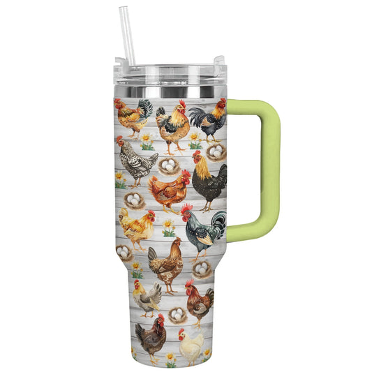 Shineful Tumbler Country Charm: Chicken