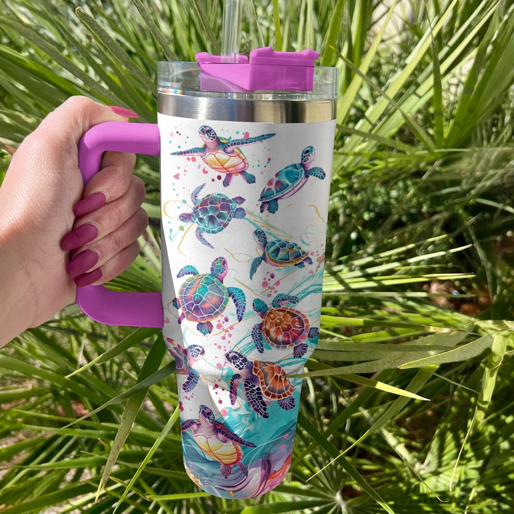 Shineful Tumbler "Sea Turtle Paradise" Tumbler