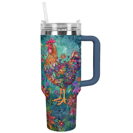 Shineful Tumbler Chicken: Feathered Fiesta Edition