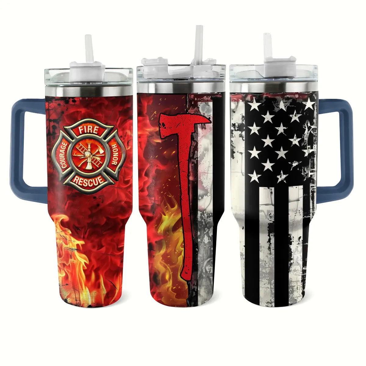 Shineful Glossy Tumbler Firefighter: Blaze of Honor Edition