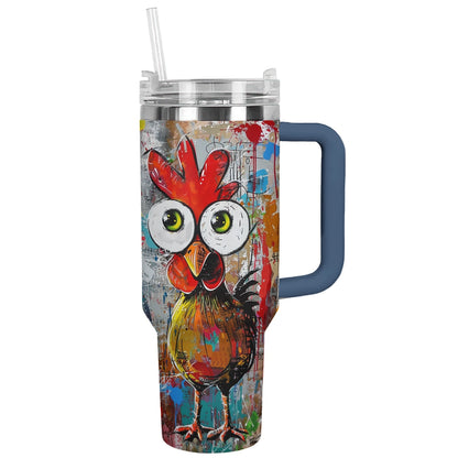 Shineful Tumbler Cluckin' Cute Chicken