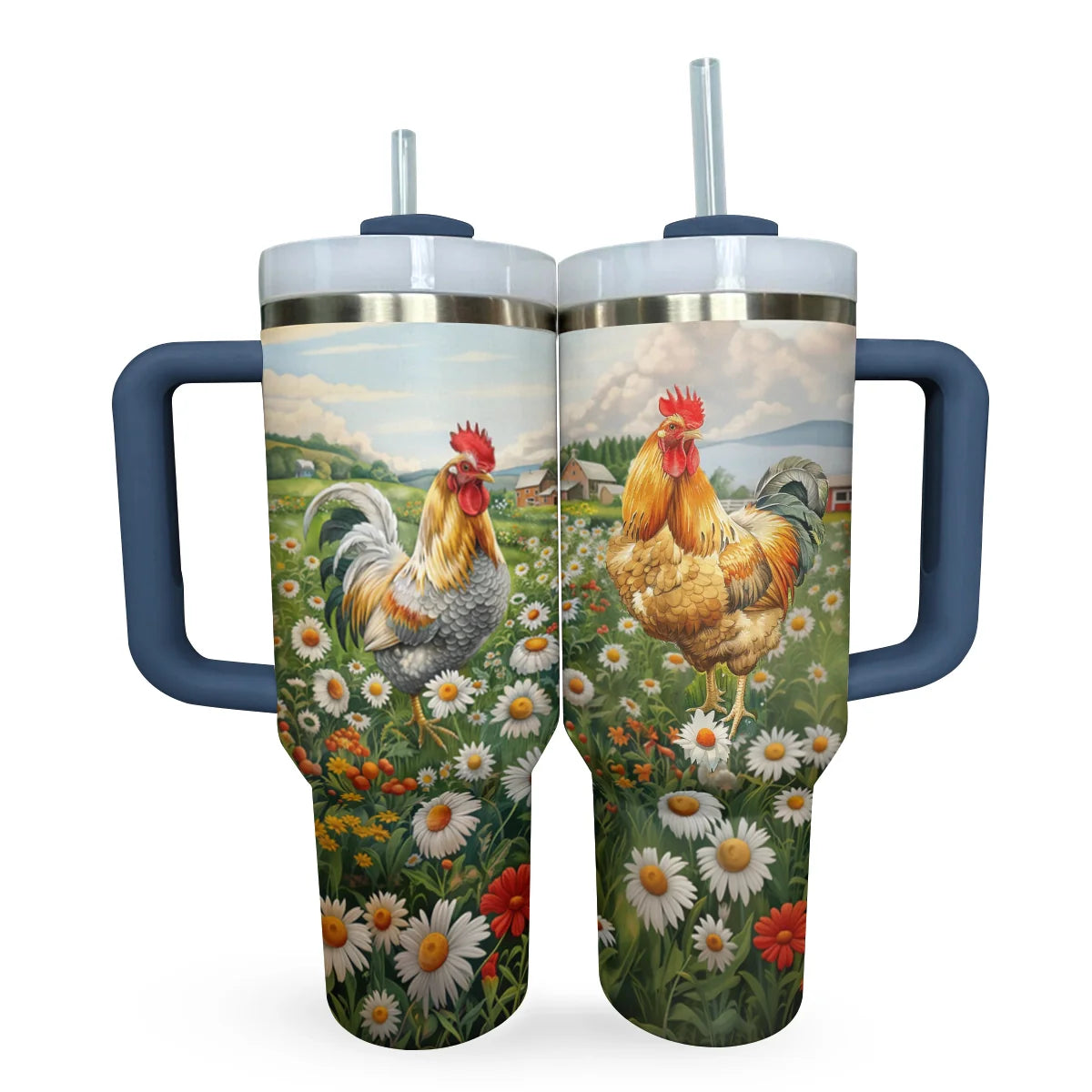 Shineful Tumbler Country Rooster Delight