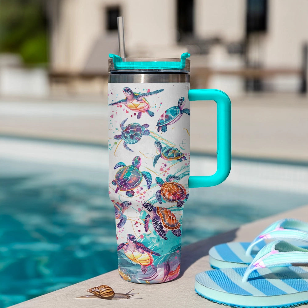 Shineful Tumbler "Sea Turtle Paradise" Tumbler