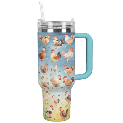 Shineful Tumbler Chicken: Farmyard Friends