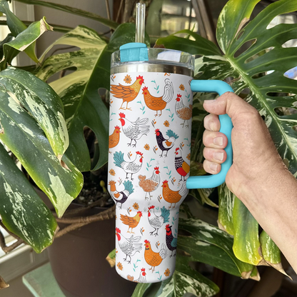 Shineful Tumbler "Chick-a-Doodle"