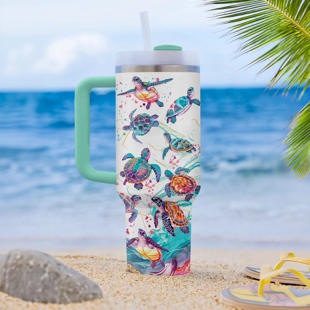 Shineful Tumbler "Sea Turtle Paradise" Tumbler