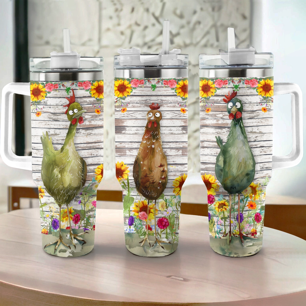 Shiny Tumbler Chicken: Gefiederte Freunde