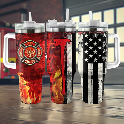 Shineful Glossy Tumbler Firefighter: Blaze of Honor Edition