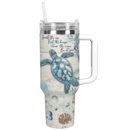 Shineful Tumbler Sea Turtle Breeze Serenity