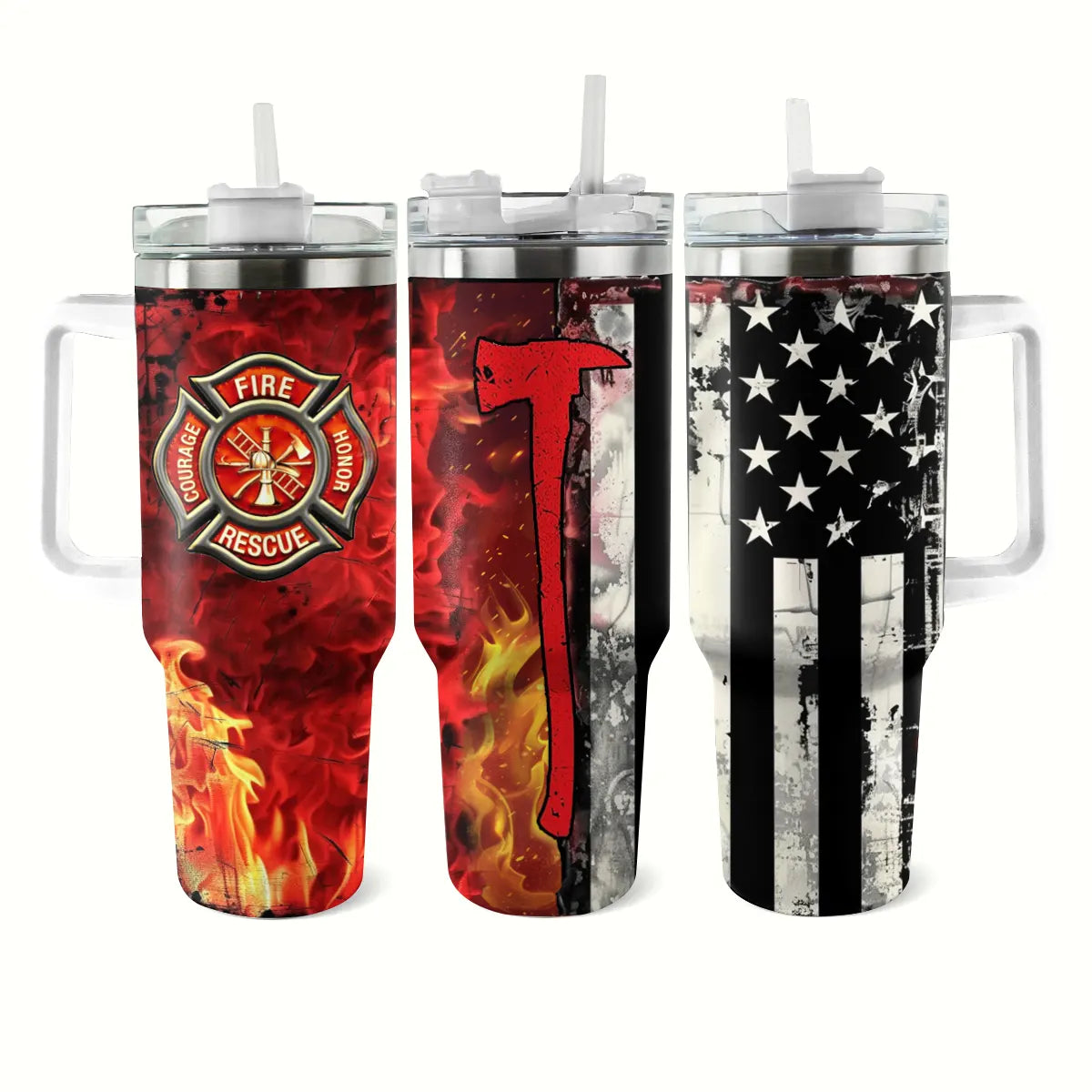 Shineful Glossy Tumbler Firefighter: Blaze of Honor Edition